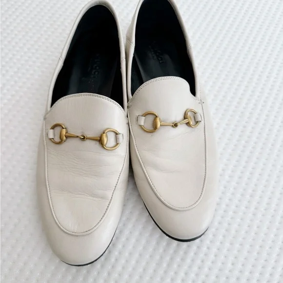 Gucci Mystic White Loafers (Brixton)